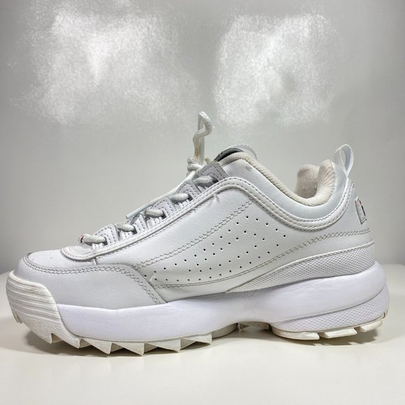 Fila Women Shoes Disruptors 2 Premium Sneakers White Sz 8 - Picture 7 of 15